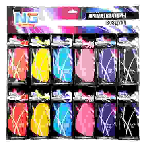 Ароматизатор Galaxy, лист 60 штук, цена за шт NEW GALAXY