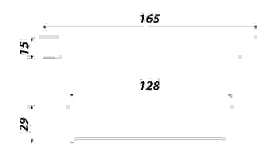 Ручка RS299MDN.4/128 матовый темный Boyard никель <15>