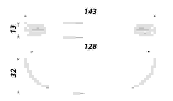 Ручка RS198/128 BAZ чернёный старинный цинк Boyard