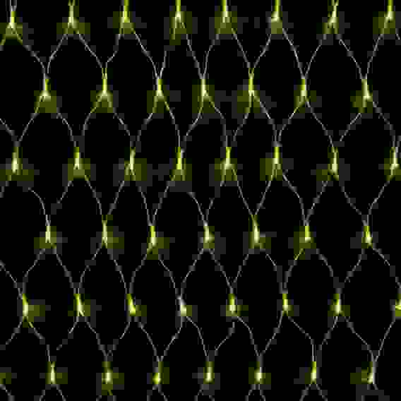 Гирлянда сетка желтый цвет . в тубе 8реж.2х3м В-21 288L