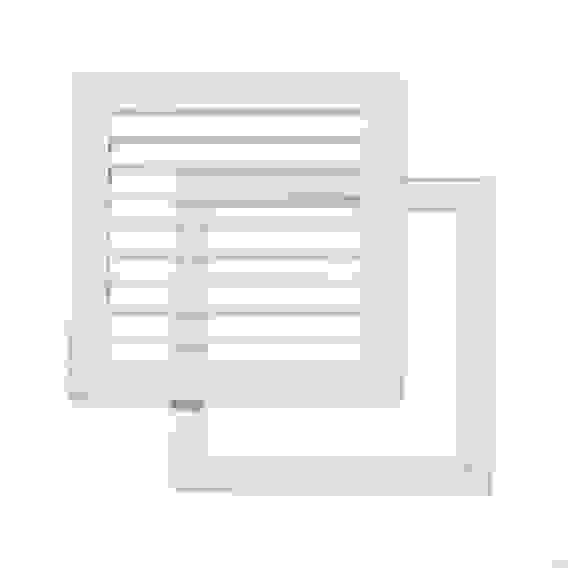 Решетка К001 (175х175) прямые жалюзи