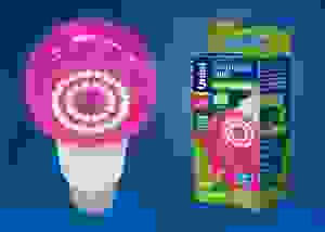 Лампа св/д для рассады и растений Uniel A60 E27 14W 16мкм/с прозр. 60x110 LED-A60-14W/SPSB/E27/CL