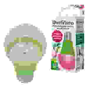 Лампа св/д для рассады и растений ФитоЛето A60 E27 8W 11мкм/с прозр. 60X110 LED-A60-8W/SPSB/E27/CL