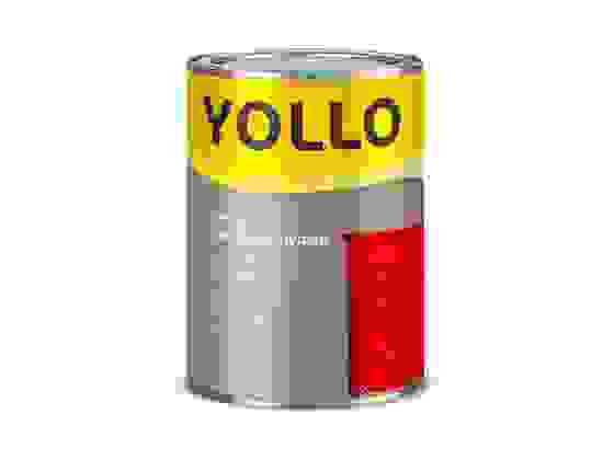 Эмаль акрил унив 0,9кг быстросохнущая белая YOLLO СТ