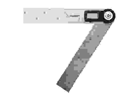 Транспортир-угломер электронный, УТЭ-20, 200 мм, Диапазон 0-360°, Точность 0,3°, Фиксация угла, ЗУБР