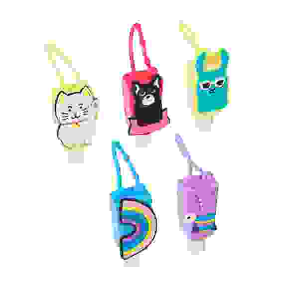 Акция! Гель для рук с антисептическим эффектом, 30мл, Серия 2, 5 дизайнов