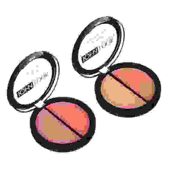 Румяна компактные РК-19, 7,4гр, 2 тона ЮниLook