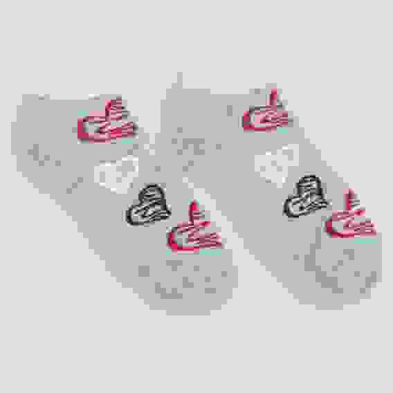 Носки женские F-74-S-11 цвет серый, р-р 23-25 2310901