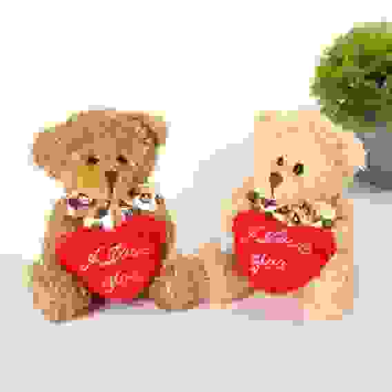 Мягкая игрушка \&quot;Медведь с сердцем\&quot; цвет МИКС 4462341