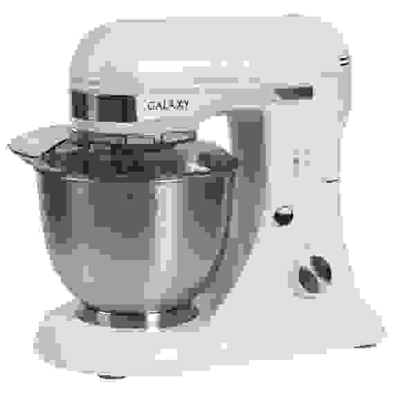 Планетарный миксер Galaxy GL 2230 БЕЛЫЙ 700Вт 12 скоростей