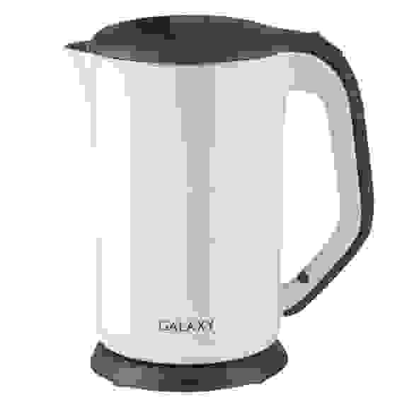 Чайник электр. Galaxy GL 0318 БЕЛЫЙ 2000Вт, 1,7л, скрытый нагрев. Элемент