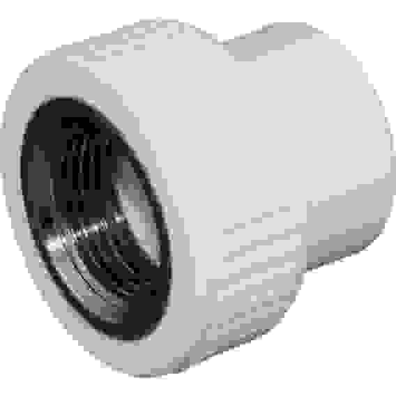 Муфта комб. PPRC ф 20ммх 1/2&quot;ВР (50/200) белая