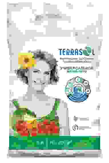 Удобрение сухое Террасол минеральное Весна-Лето с микроэлементами 5 кг