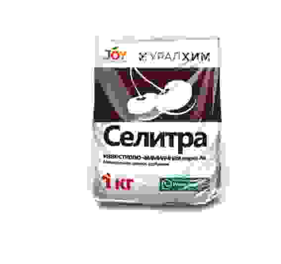 Удобрение "Известково-Аммиачная селитра" JOY УРАЛХИМ, 1 кг (20шт/уп)
