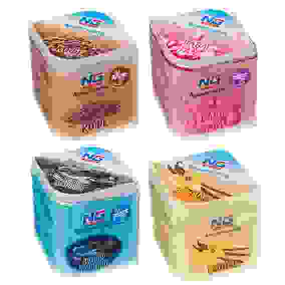 Ароматизатор гелевая банка 125 гр. бабл гам,ваниль,кофе,новая машина NEW GALAXY