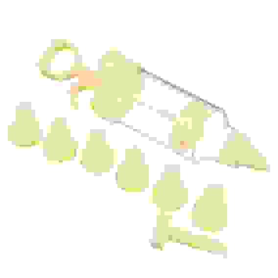 Шприц для торта с 7 насадками, пластик, 17,5х5см