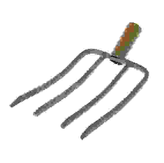 Вилы 4-х рогие садово-огородные сварные (квадрат 10мм)