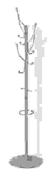 Вешалка напольная с деревян наконечник ВКО1/С серебро