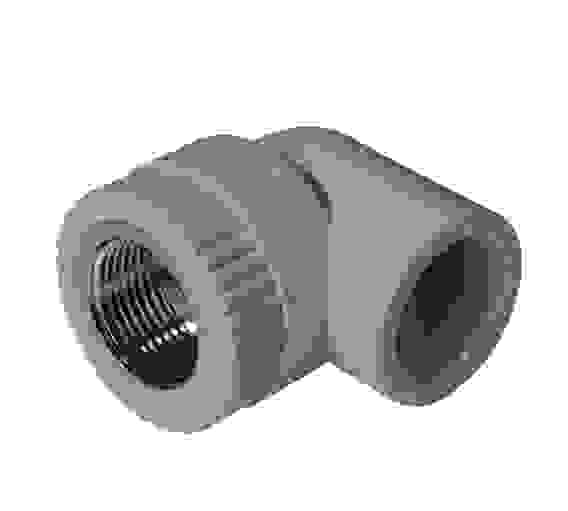 Уголок комб. PPRC ф 20ммх 1/2" ВР (50/150) серый