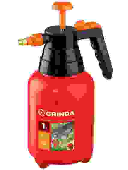 Опрыскиватель 1л ручной, помповый, с удлинённым соплом, колба из полиэтилена GRINDA PS-1E