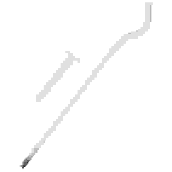 Кронштейн для радиатора с дюбелем анкерный белый 7*300мм