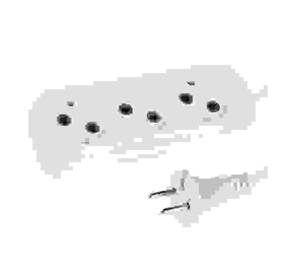 Удлинитель СИБИН 5м/3гн б/з ПВС сечение 0,75кв мм макс мощн 1300Вт