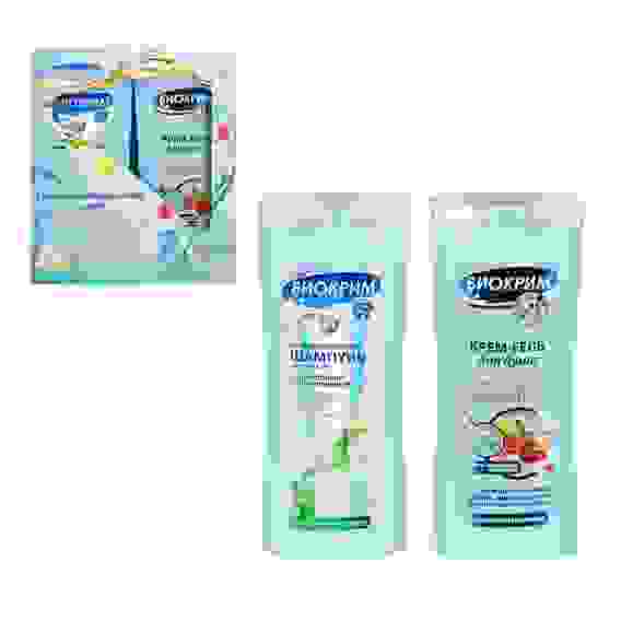 Набор подарочный Биокрим (шампунь 250мл + гель д/душа 250мл )Лотос и бамбук/Эликсир красоты