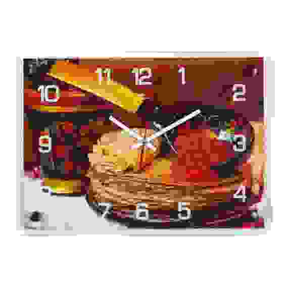 Часы настенные &quot;Блинчики с икрой&quot;