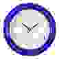 Часы настенные круг d=21см, корпус синий &quot;Классика&quot; &quot;Рубин&quot;