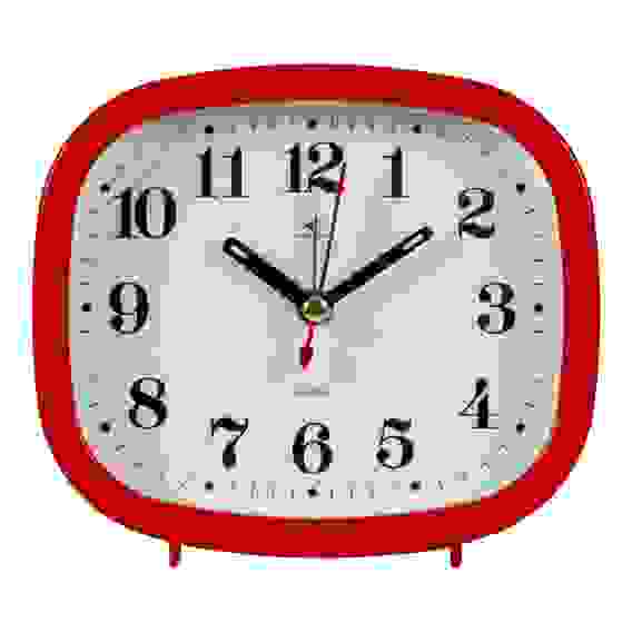 Будильник кварц, корпус красный &quot;Классика&quot; &quot;Рубин&quot;