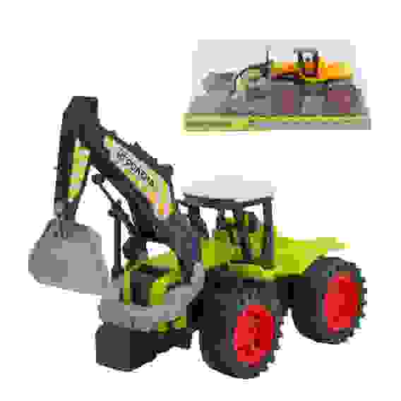 Машина в виде Трактора, инерционного, PP, 27х11х12см, 4 дизайна ИГРОЛЕНД