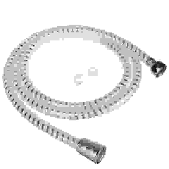 Шланг для душа 150см, 1/2"(Имп)-1/2"(Имп), ПВХ, латунь, серебристо-белый SonWelle