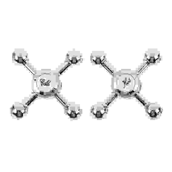 Ручка для смесителя HD31(893), пластиковая, под шлицы