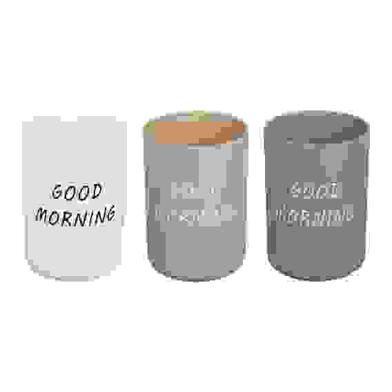 Стакан для ванной комнаты, пластик, 10,5х7см, 3 цвета VETTA