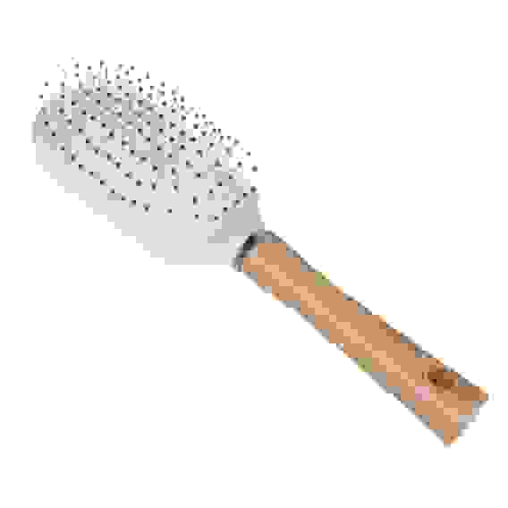 Расческа массажная Эко, пластик, дерево, 22,7х6,2см, 2 цвета ЮниLook