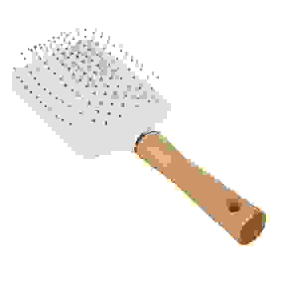 Расческа массажная Эко, пластик, дерево, 24,5х8см, 2 цвета ЮниLook