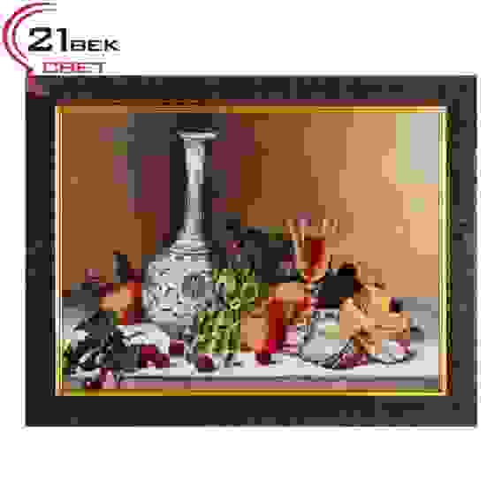 АКЦИЯ! Картина из гобелена "Бокал вина" (35х45) E090-30х40