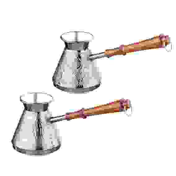 Турка для кофе 640мл, медная, 2 дизайна VETTA