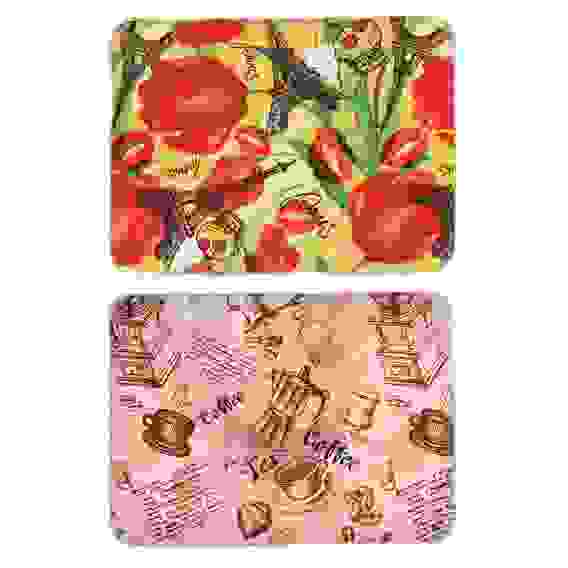 Коврик для сушки посуды микрофибра, 0,9см, 50x40см, 2 цвета VETTA