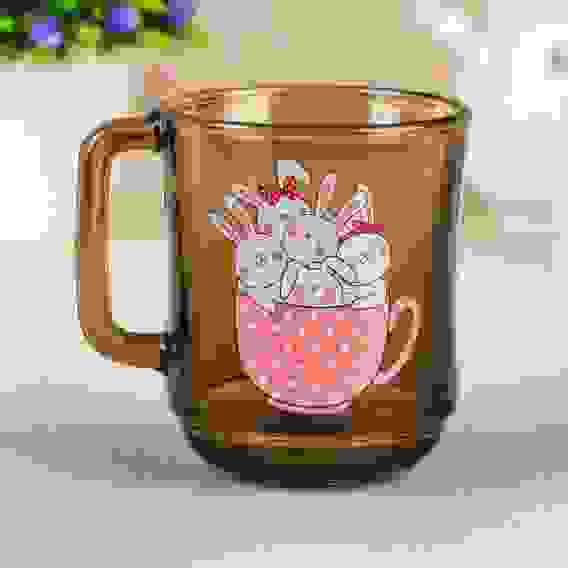 Кружка "НЯШКИ" 310 мл ДЫМКА 50048