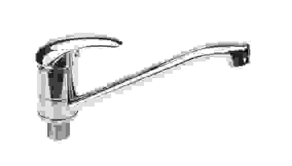 Смеситель д/кухни 24см &quot;Омега&quot; 40 кар (крепление на гайке) 3303