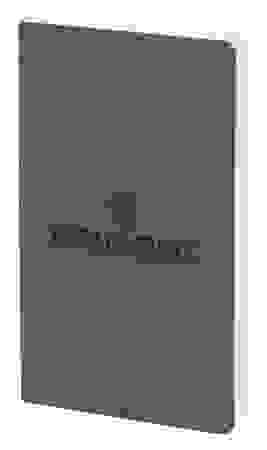 Бизнес-блокнот 128л А5ф 115х192мм ЛАЙТ клетка с цветным срезом NADIR Графит тиснение-Танки- (WOT) в