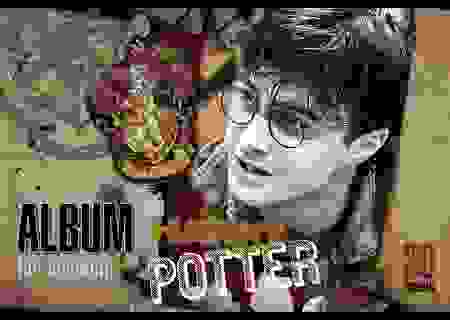 АЛЬБОМ для рисования 30л А4ф на скобе серия -Гарри Поттер-