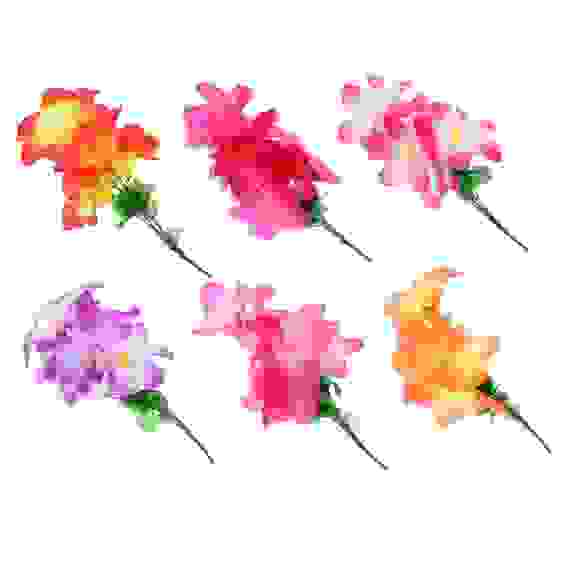 Цветок искусственный букет, 35-40 см, пластик, 6 цветов