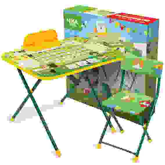 Детский комплект Nika kids &quot;Первоклашка&quot; (стол-парта+пен+стул мягк) NK-75/2