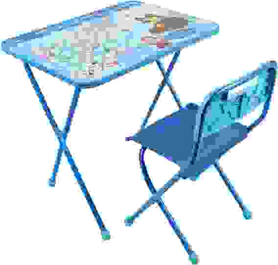 Детский комплект Азбука4: Маша и медведь КП/18 (стул пластик) до 3л