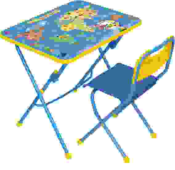 Детский комплект Никки Правила дор движ (стол+стул пл) КПУ1/14