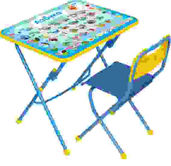 Детский комплект Познайка Азбука (стол+стул пл) КП/9