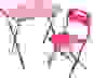 Детский комплект"Алина" розовый (стол+стулЛДСП) КА2/Р
