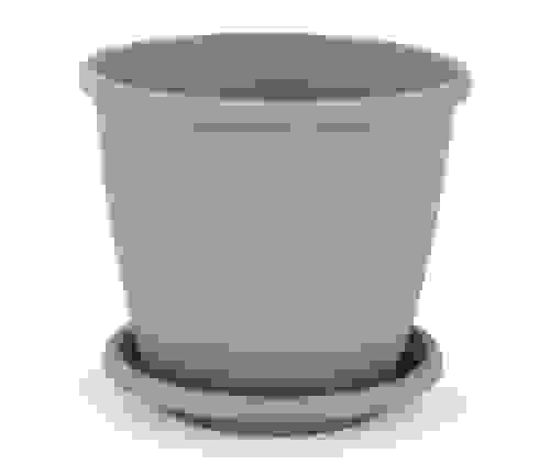 Горшок цв. &quot;Афина&quot; 5,5л (серый)